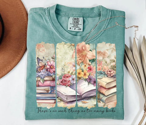 DTF Full Color Transfer - There's No Such Thing Floral Print