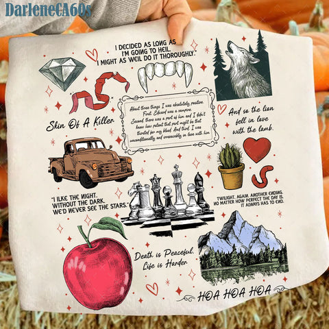 DTF Full Color TShirt Transfer - Twilight Things