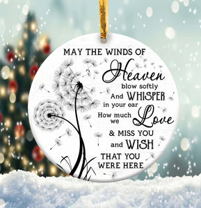 3" Ornament UV DTF Decal - Winds Of Heaven