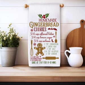 Homemade Gingerbread Cookies - 1 Sublimation Transfer Only! Small Rectangle Sublimation Transfer