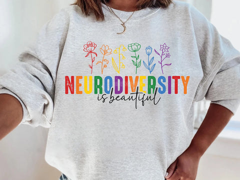 DTF Full Color Transfer - Neurodiversity Is Beautiful