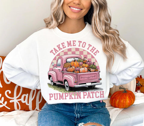 DTF Full Color Transfer - Take Me To The Pumpkin Patch