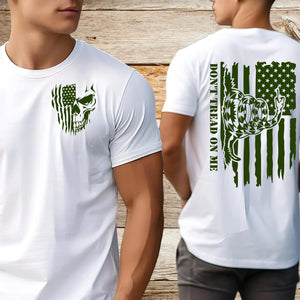 DTF Full Color Transfer - Don't Tread Flag (FREE POCKET)