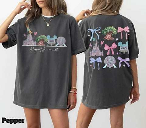 DTF Full Color Transfer - Happiest Place On Earth