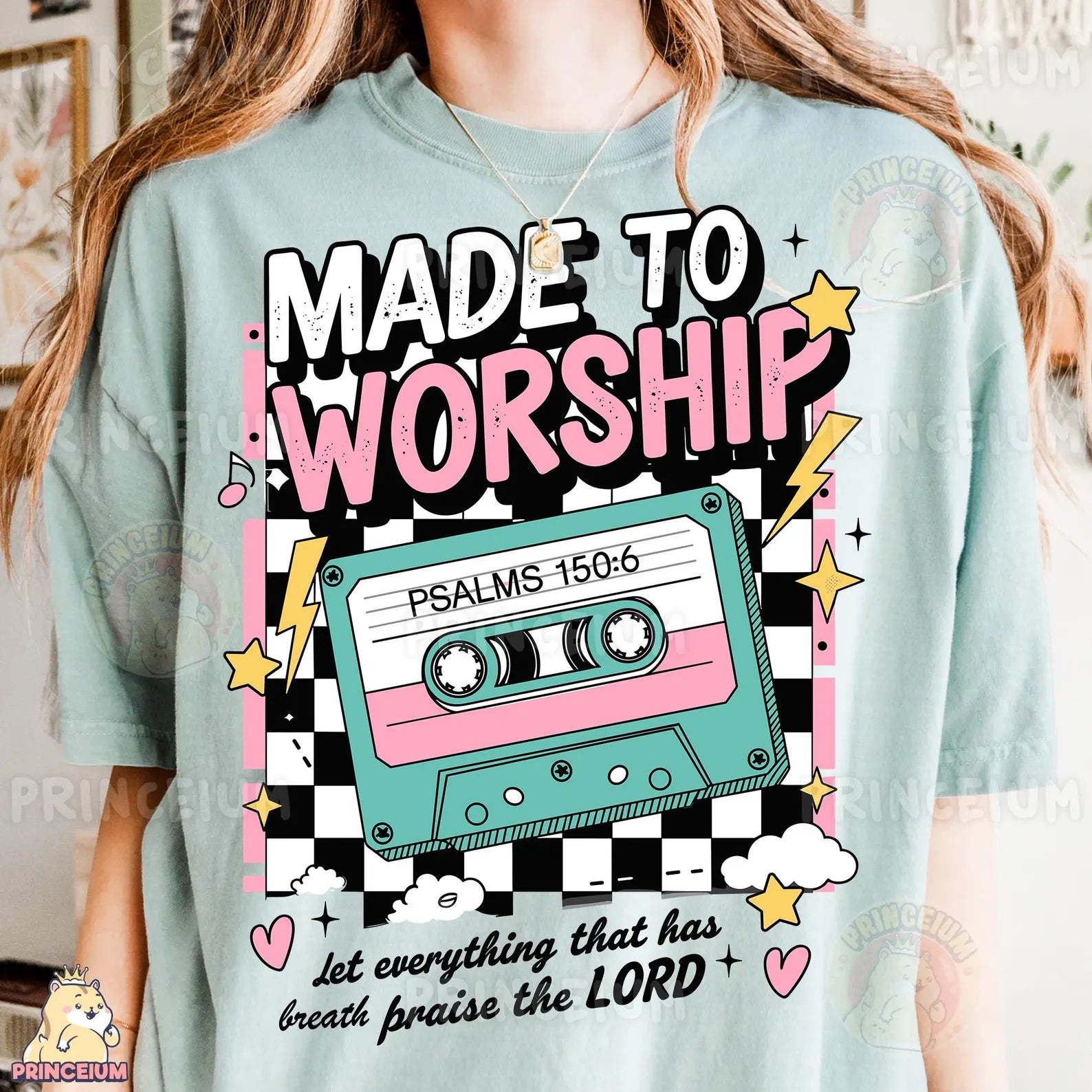 DTF Full Color Transfer - Made To Worship