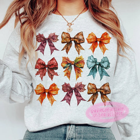 DTF Full Color Transfer - Fall Leaves