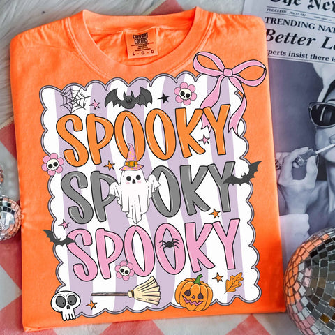 DTF Full Color Transfer - Spooky Spooky Spooky