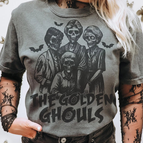 DTF Full Color Transfer - The Golden Ghouls