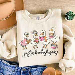 DTF Full Color Transfer - Just A Bookish Goose