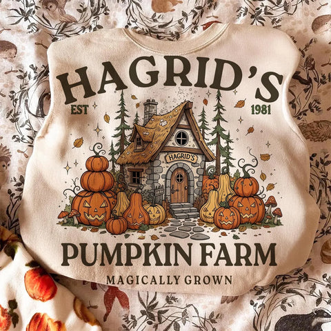 DTF Full Color Transfer - Hagrid's Pumpkin Farm