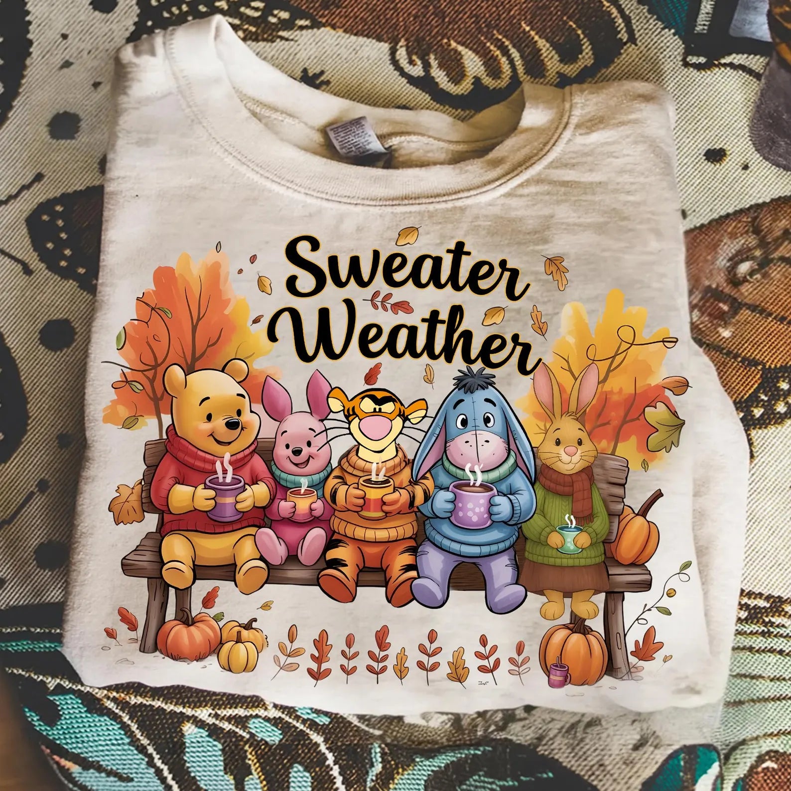 DTF Full Color Transfer - Sweater Weather Bear