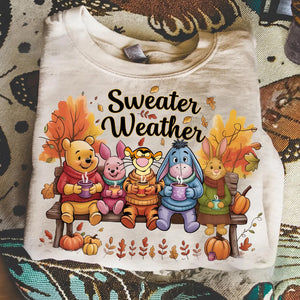 DTF Full Color Transfer - Sweater Weather Bear