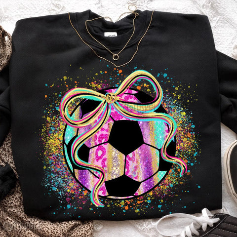 DTF Full Color TShirt Transfer - Bright Splatter Sports (You Pick)