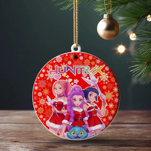 3" Ornament UV DTF Decal - Huntri x Cat