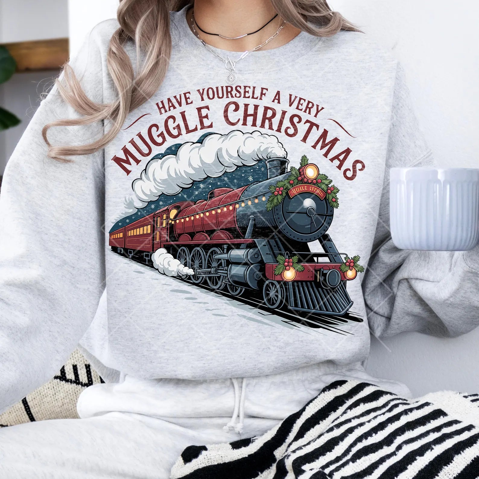 DTF Full Color TShirt Transfer - Have Yourself A Very Muggle Christmas
