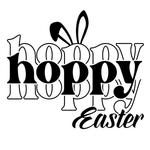 Hoppy Easter Shipping Stickers  | 2" Round Shipping Stickers