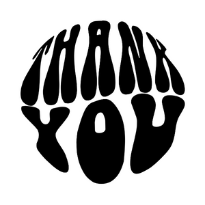 Retro Thank You Stickers  | 2" Round Shipping Stickers