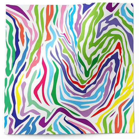 20x30" Tissue Paper - Rainbow Zebra