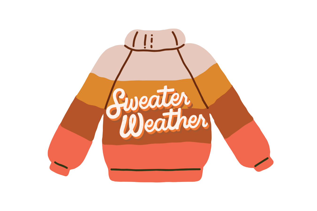 Sweater Weather Stickers