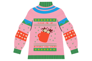 Ugly Christmas Sweater Stickers