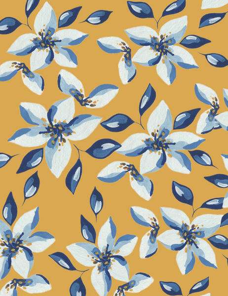 10x13" Poly Mailer - Blue Magnolia